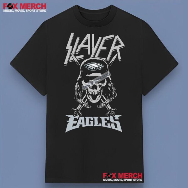 Slayer Skull Philadelphia Eagles Unisex T Shirt Gift