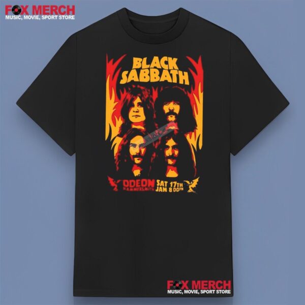 Black Sabbath Hammersmith Odeon Unisex T Shirt