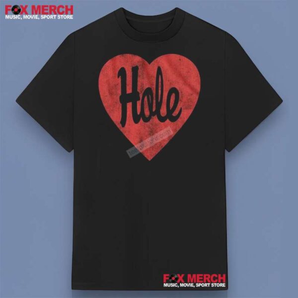 Hole Heart Band Unisex T Shirt