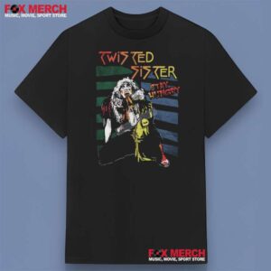 Twisted Sister Stay Hungry Black T Shirt