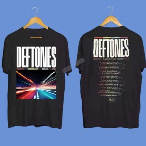 Deftones 2025 North American Tour Concert T Shirt