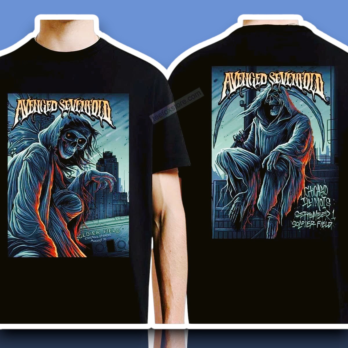 Avenged Sevenfold Soldier Field Chicago 2025 Shirt