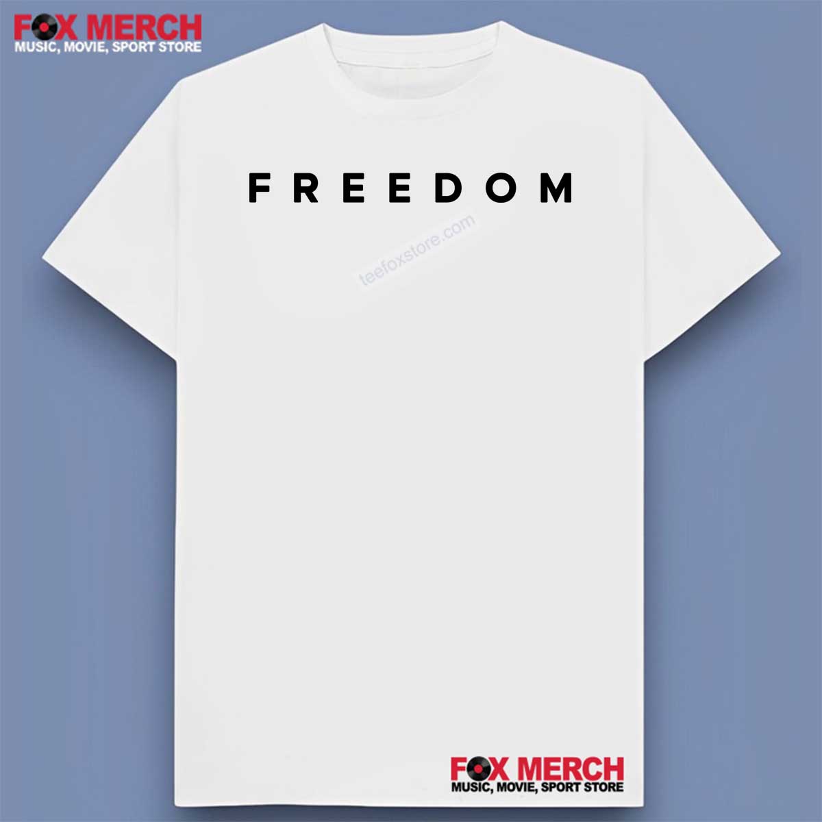 Charlie Kirk Freedom Memorial White Shirt