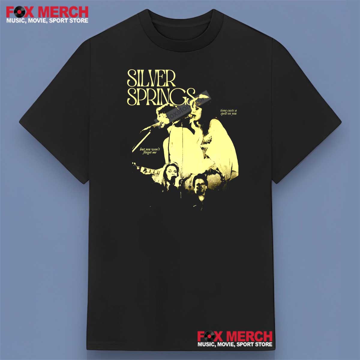 Fleetwood Mac Silver Springs Stevie Nicks Rock Band Shirt