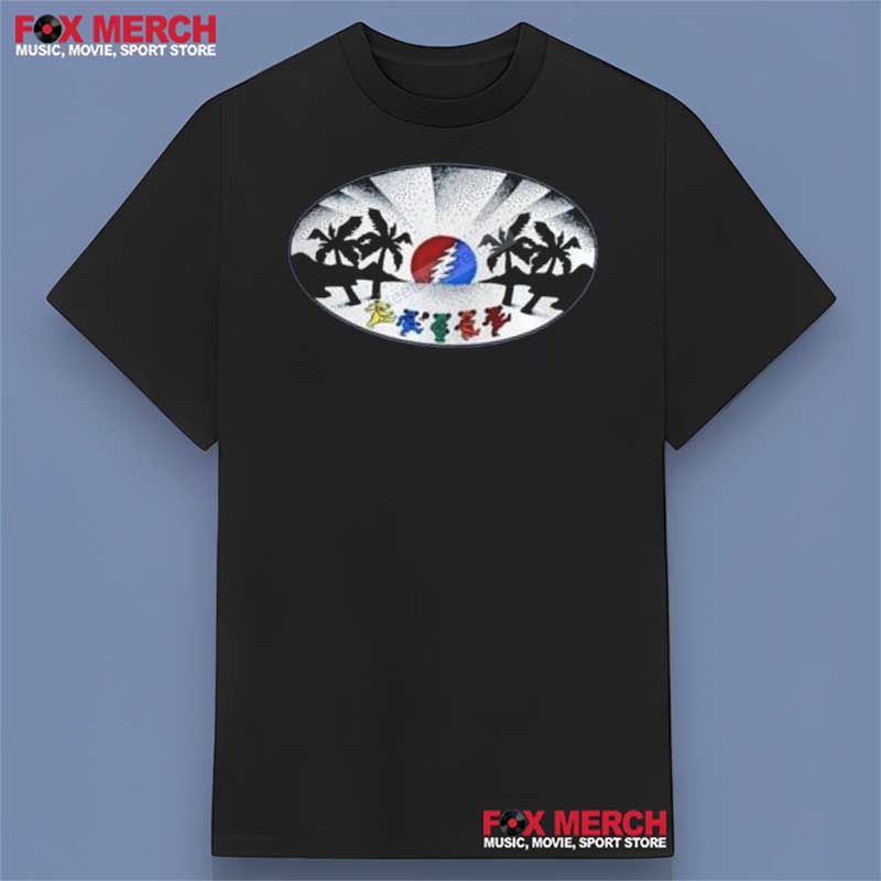 Grateful Dead Dancing Bears Desert Sunset Unisex Shirt