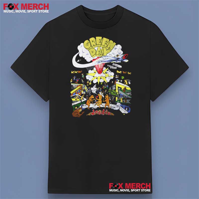 Green Day Dookie Album Poster T-Shirt