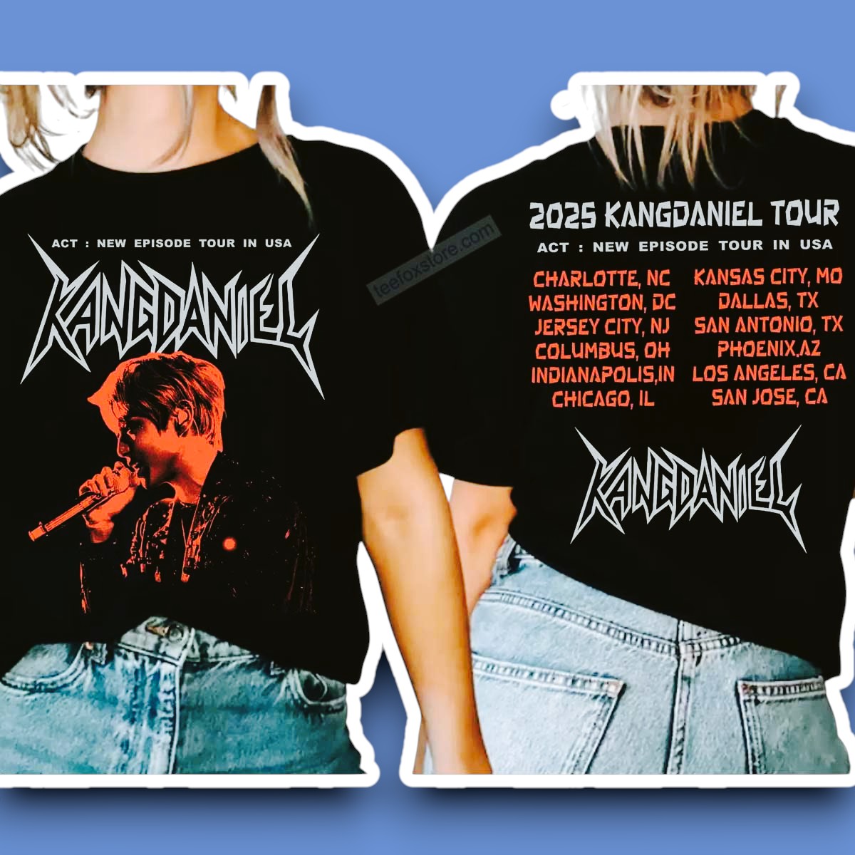 Kang Daniel Tour 2025 Act New Episode In USA Shirt