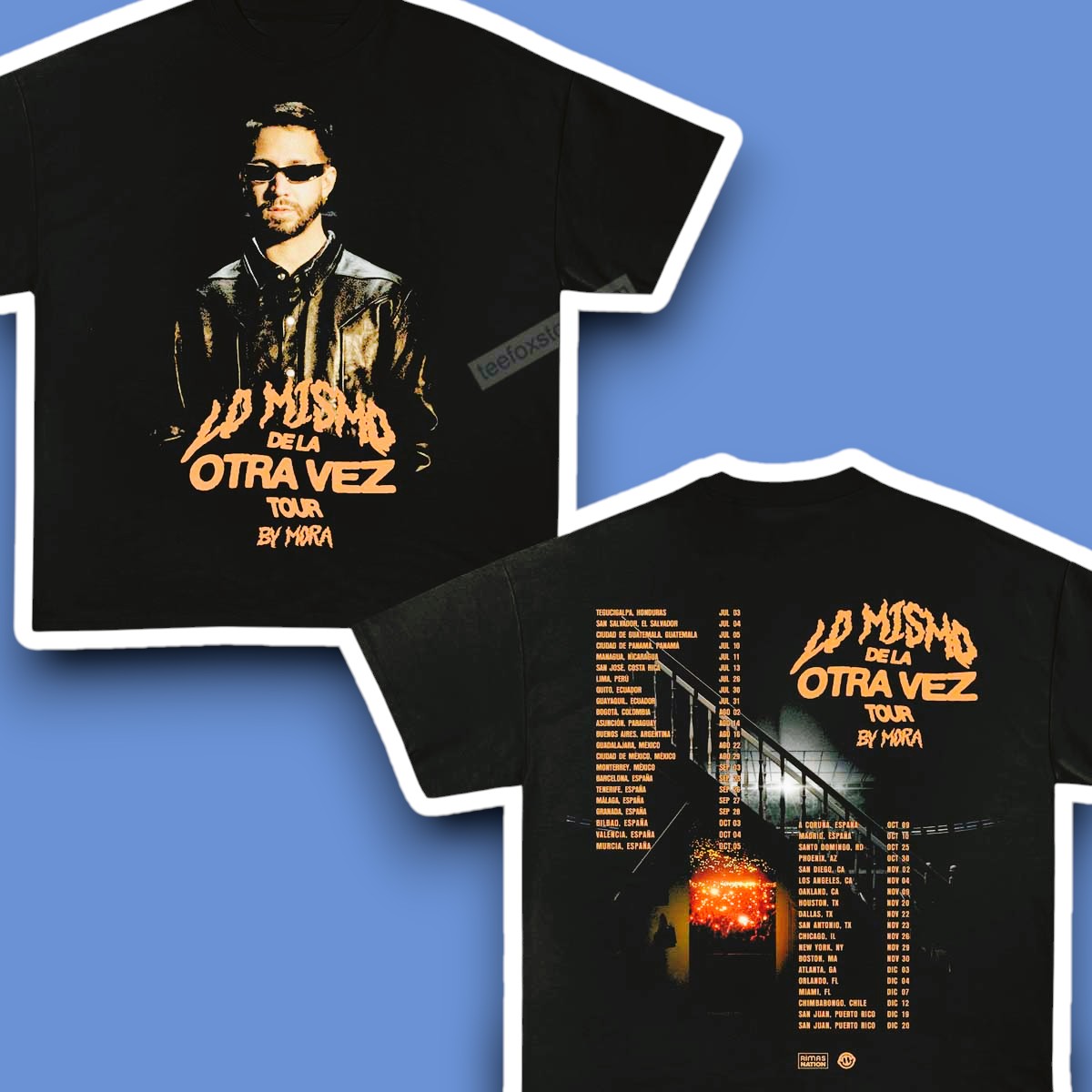 Lo Mismo De La Otra Vez Mora Tour 2025 Shirt
