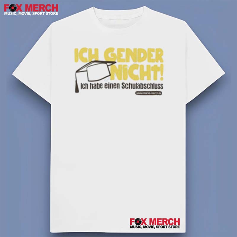 Mario Barth Ich Gender Nicht Graphic Unisex T-Shirt