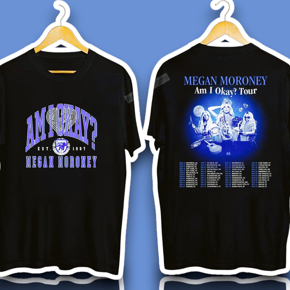 Megan Moroney Am I Okay Tour 2025 Unisex Shirt