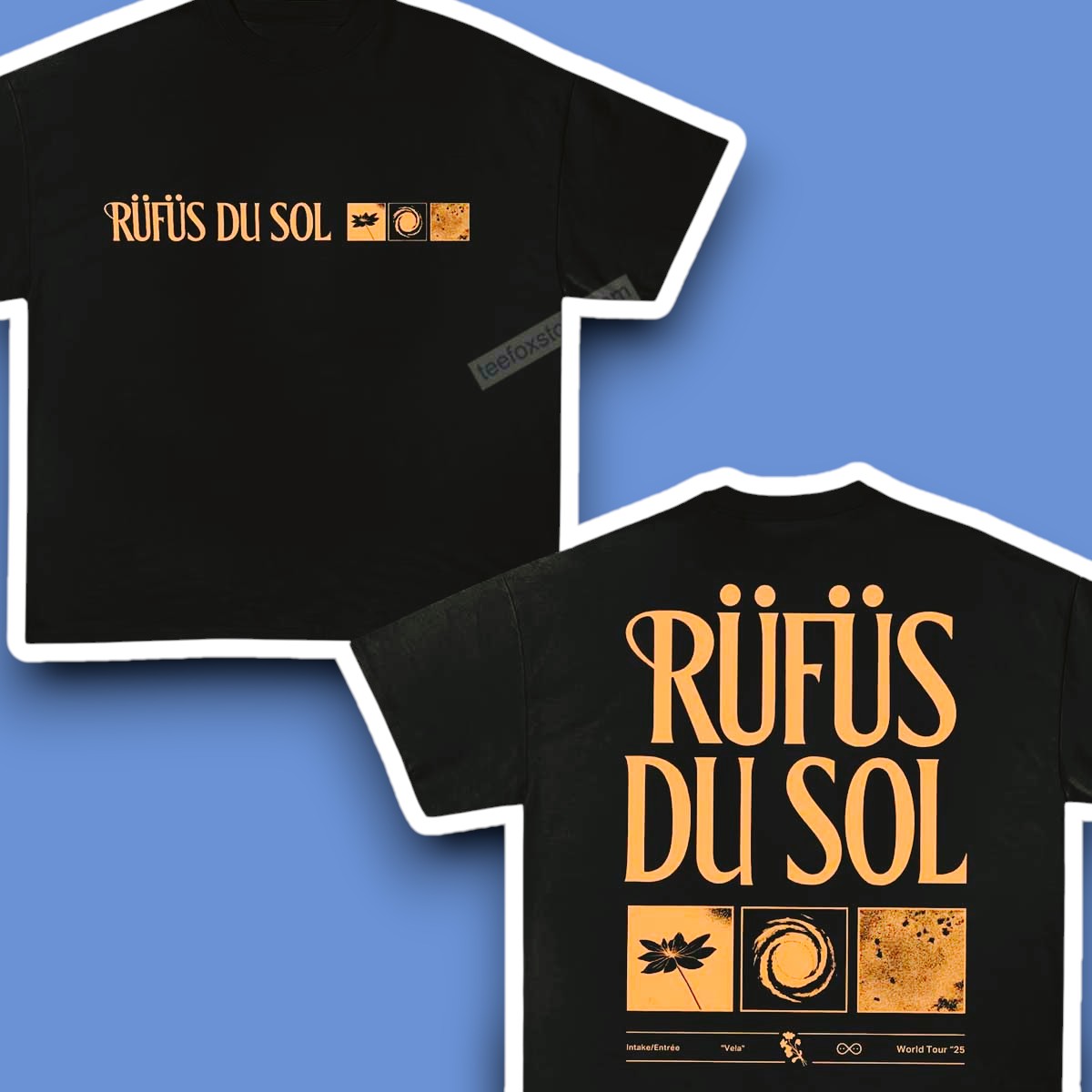 Rufus Du Sol Tour 2025 Concert Unisex Shirt