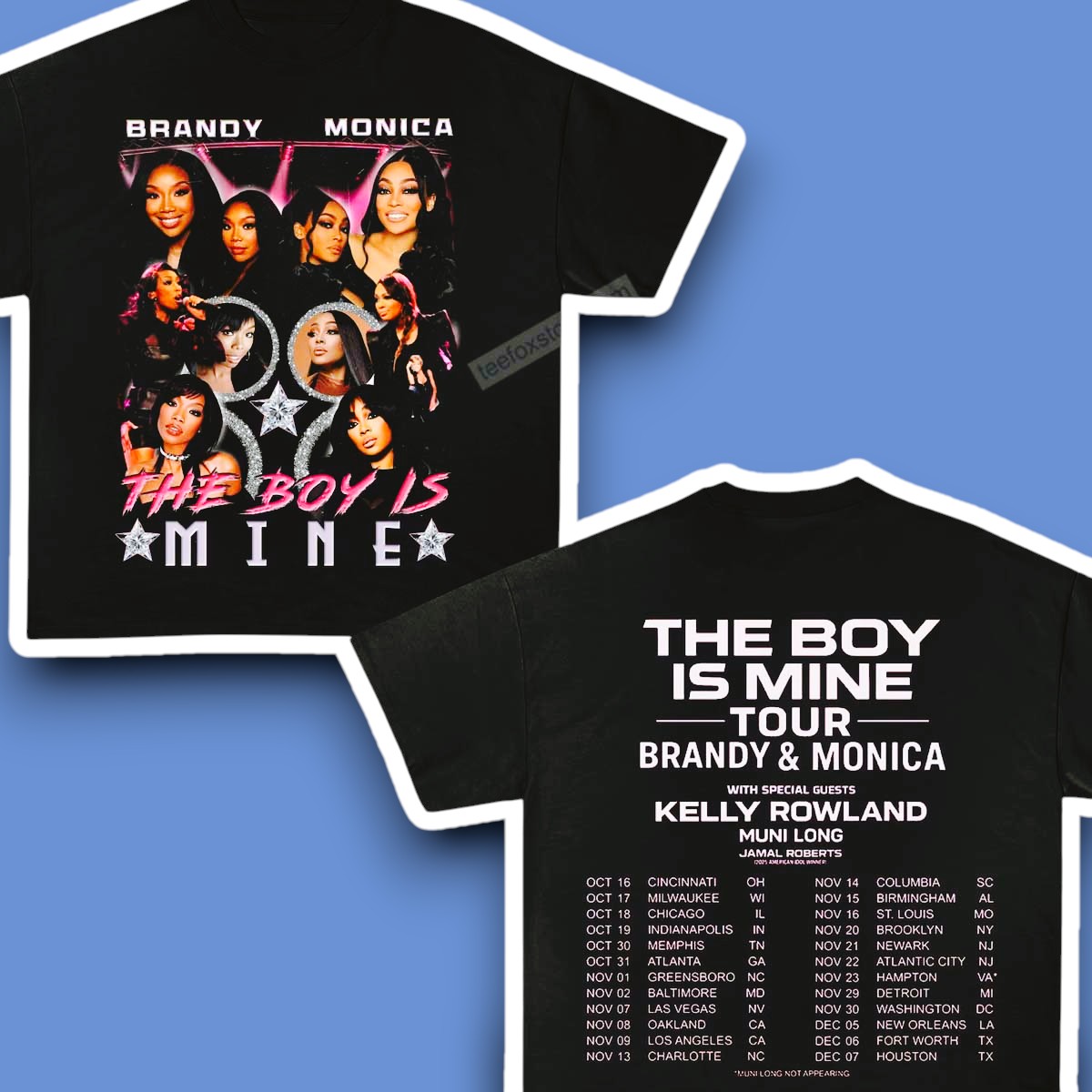 The Boy Is Mine Tour Brandy and Monica Unisex Shirt