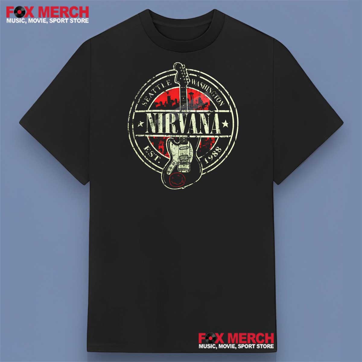 Vintage Nirvana Rock Band Shirt