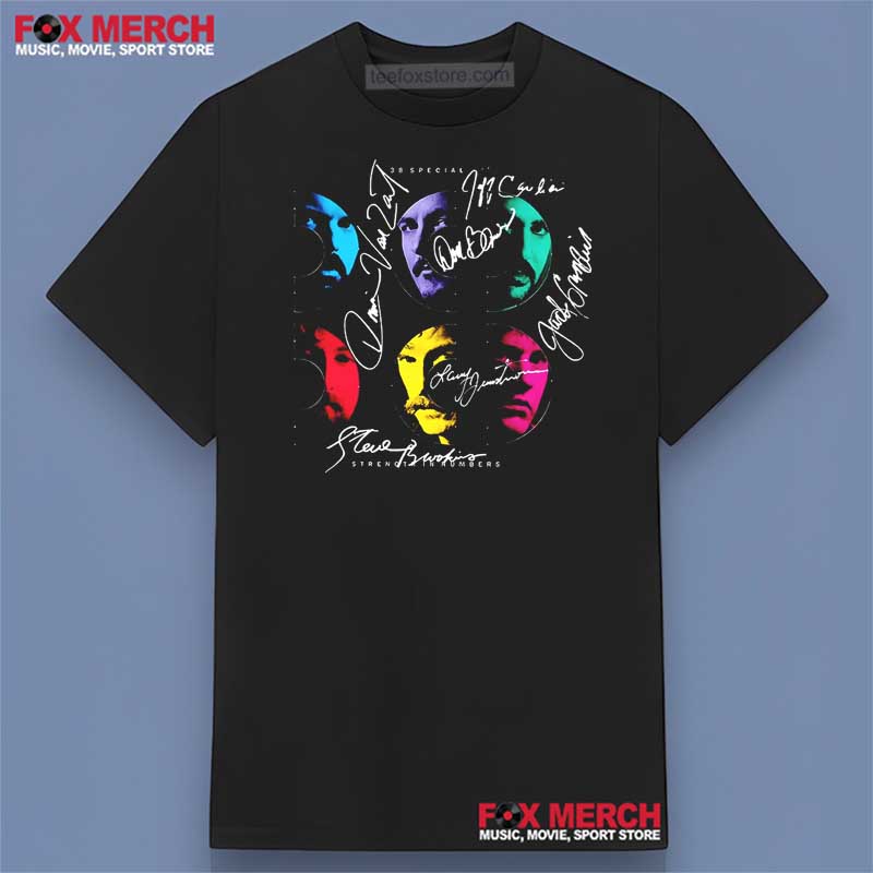 38 Special Band Members Signatures Shirt