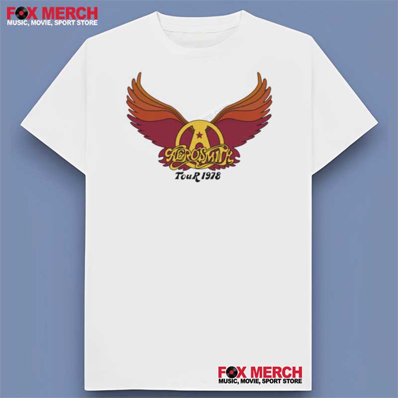 Aerosmith Tour 1978 Retro T-Shirt