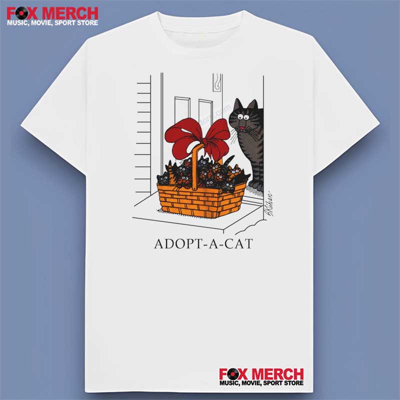 B Kliban Cats Adopt A Cat Hawaii Unisex T-Shirt