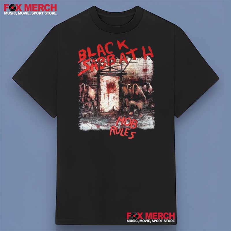 Black Sabbath Mob Rules Album Unisex T-Shirt