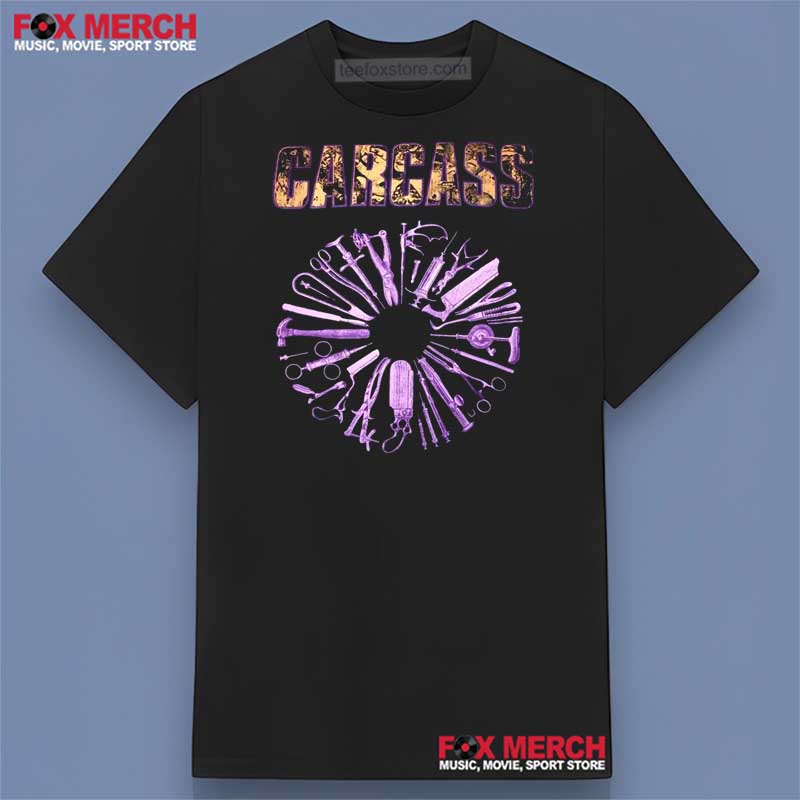 Carcass Music Band Black Shirt Men Women