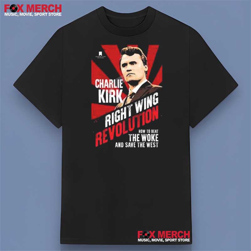 Charlie Kirk Right Wing Revolution Graphic Unisex T-Shirt