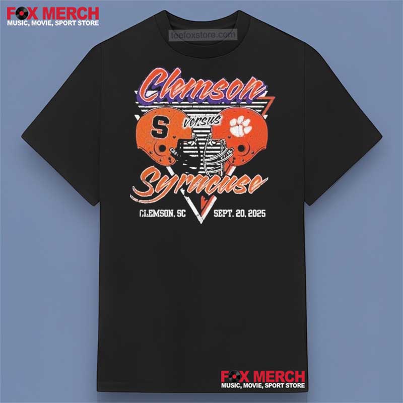 Clemson Vs Syracuse Football 2025 Shurt