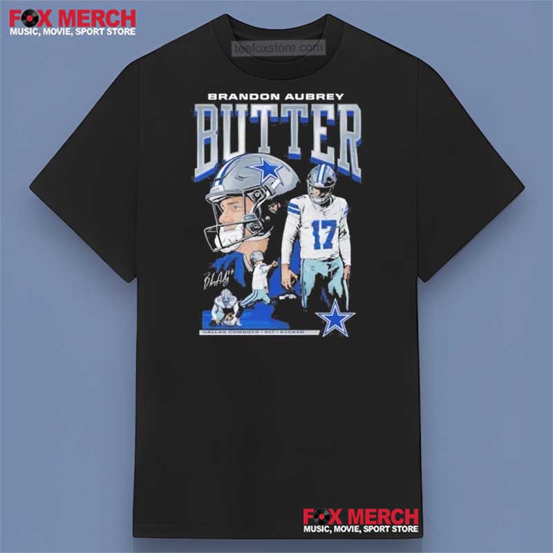 Dallas Cowboys Brandon Aubrey Butter Shirt