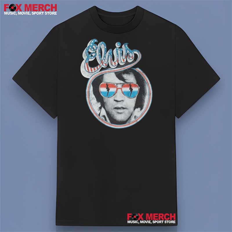 Elvis Presley Retro Photo Unisex T-Shirt