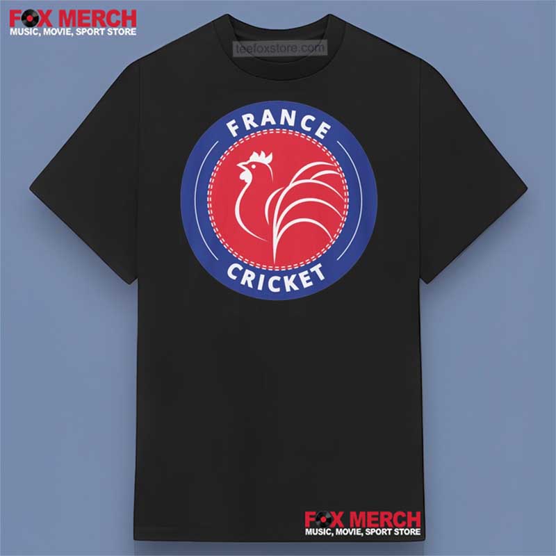 France Cricket Logo Shirt Men Women