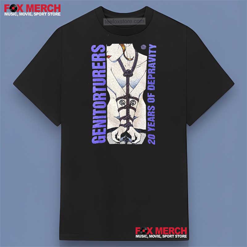 Genitorturers 20 Years Of Depravity Music Band Unisex T-Shirt