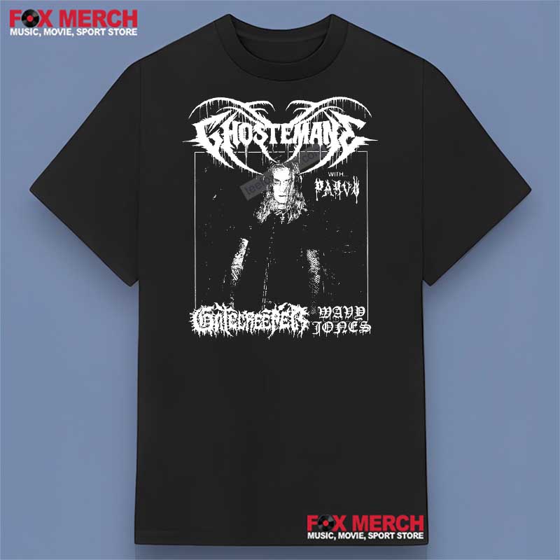 GHOSTEMANE Rapper Black T-Shirt Men Women