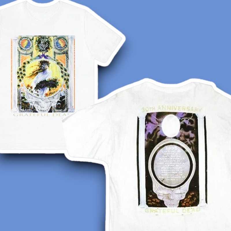 Grateful Dead 30th Anniversary Tour 1995 Retro T-Shirt