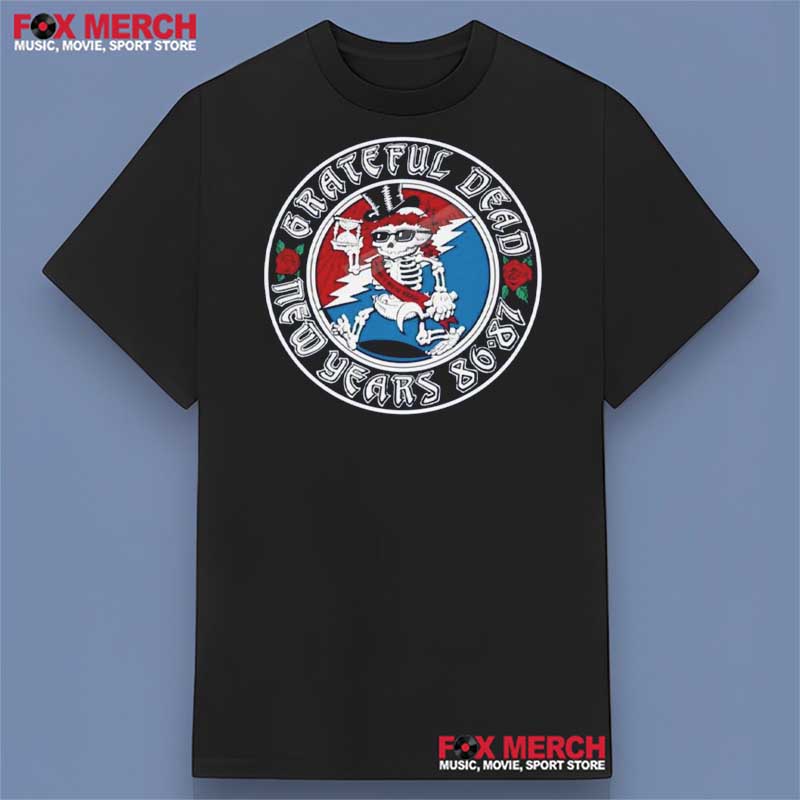 Grateful Dead New Years 86-87 Retro T-Shirt