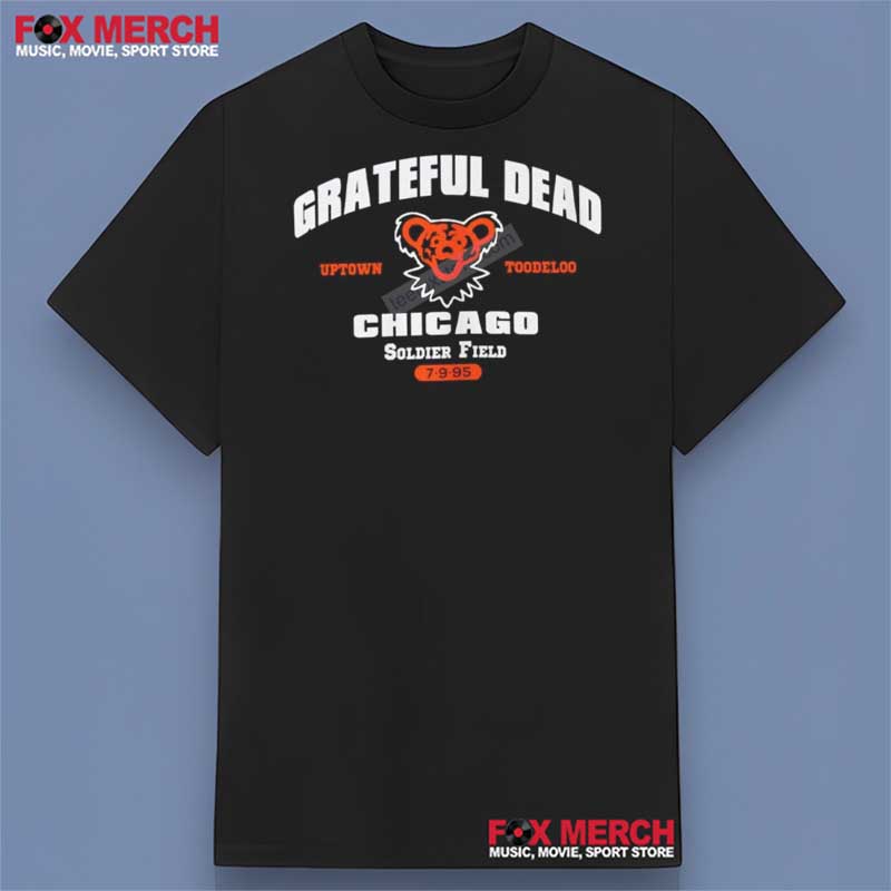 Grateful Dead Uptown Toodeloo Chicago Soldier Field 1995 T-Shirt