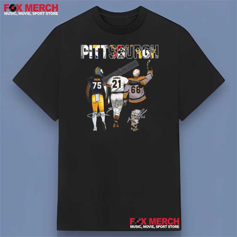 Greene Clemente Mario Lemieux Pittsburgh Sports Legend Unisex T-Shirt