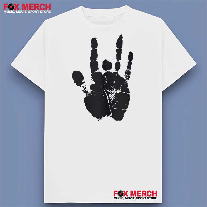 Jerry Garcia Handprint Graphic Unisex T-Shirt
