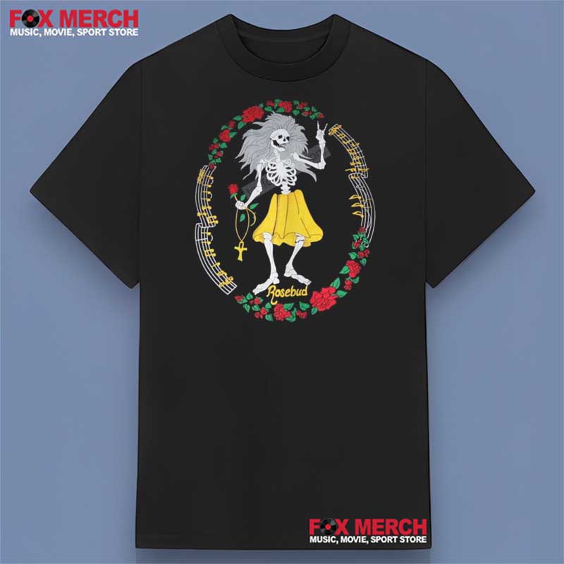 Jerry Garcia Rosebud Unisex T-Shirt