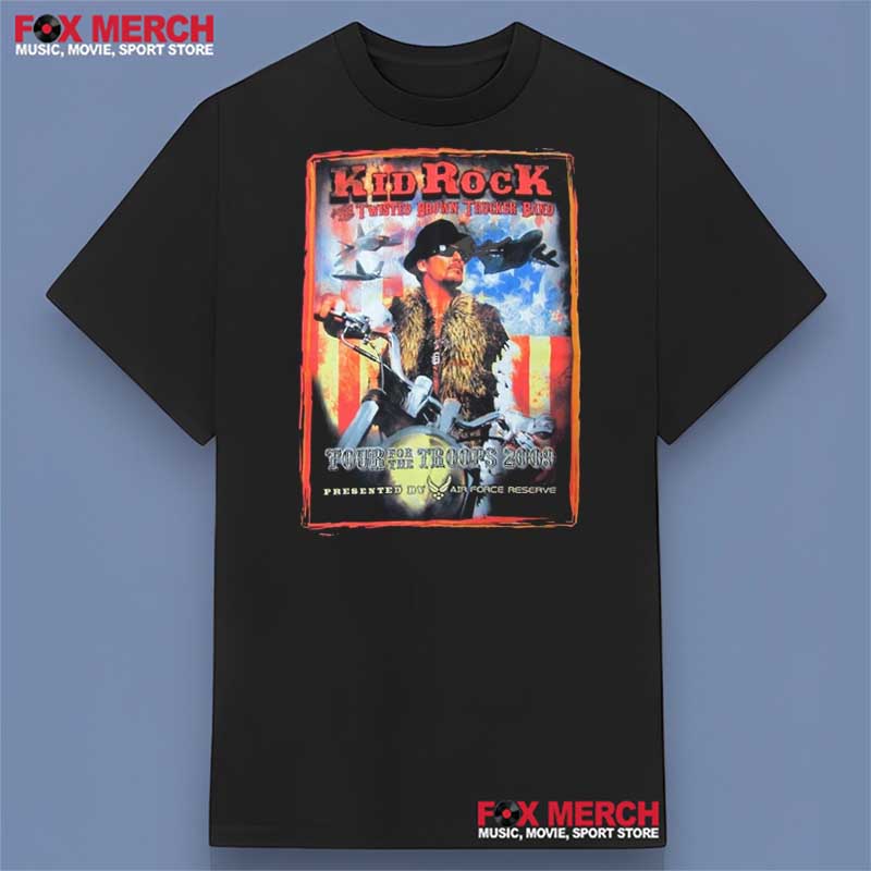 Kid Rock Tour For The Troops 2009 Unisex Shirt