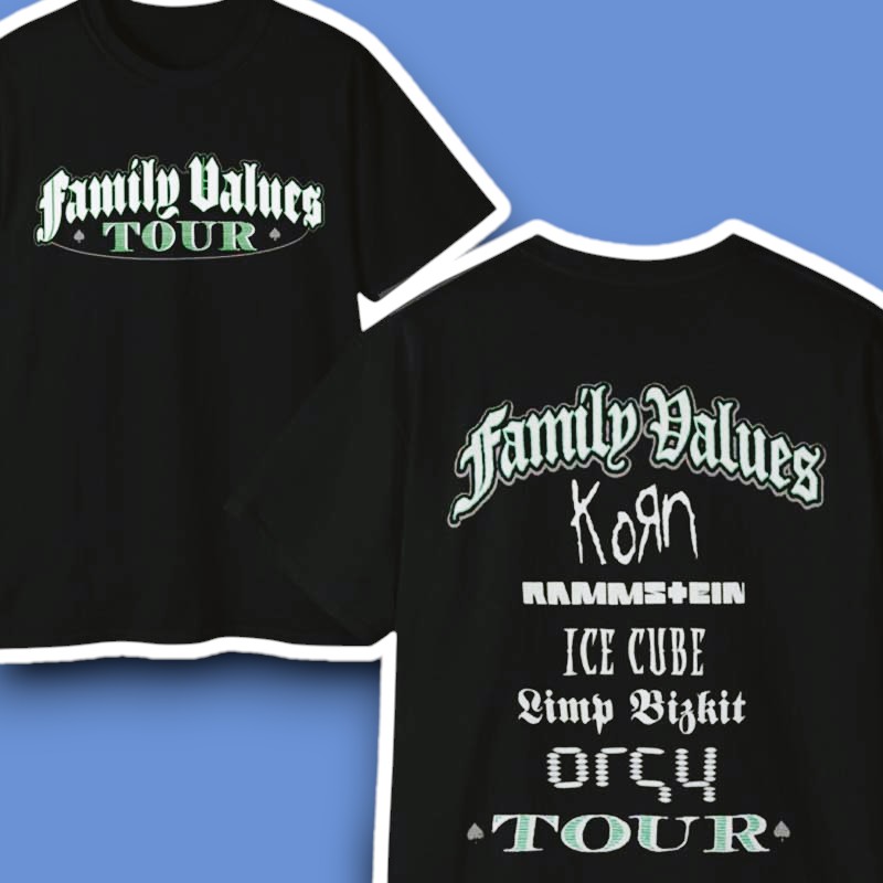 Korn Family Values Tour 1998 Retro Unisex T-Shirt