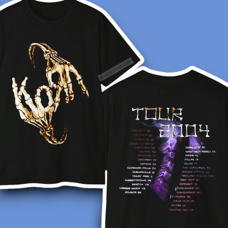 Korn Tour Dates 2004 Graphic Unisex T-Shirt
