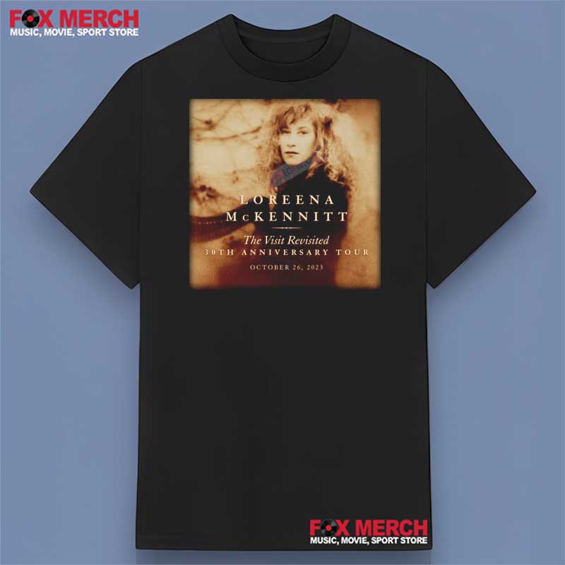 Loreena McKennitt The Visit Revisited 30th Anniversary 2023 T-Shirt