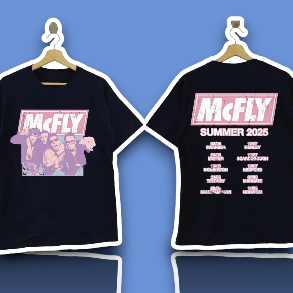McFly Summer Tour 2025 Shirt