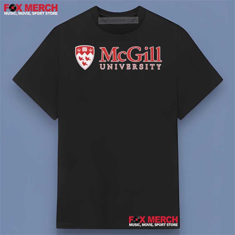 McGill University Emblem Logo Shirt Men Women