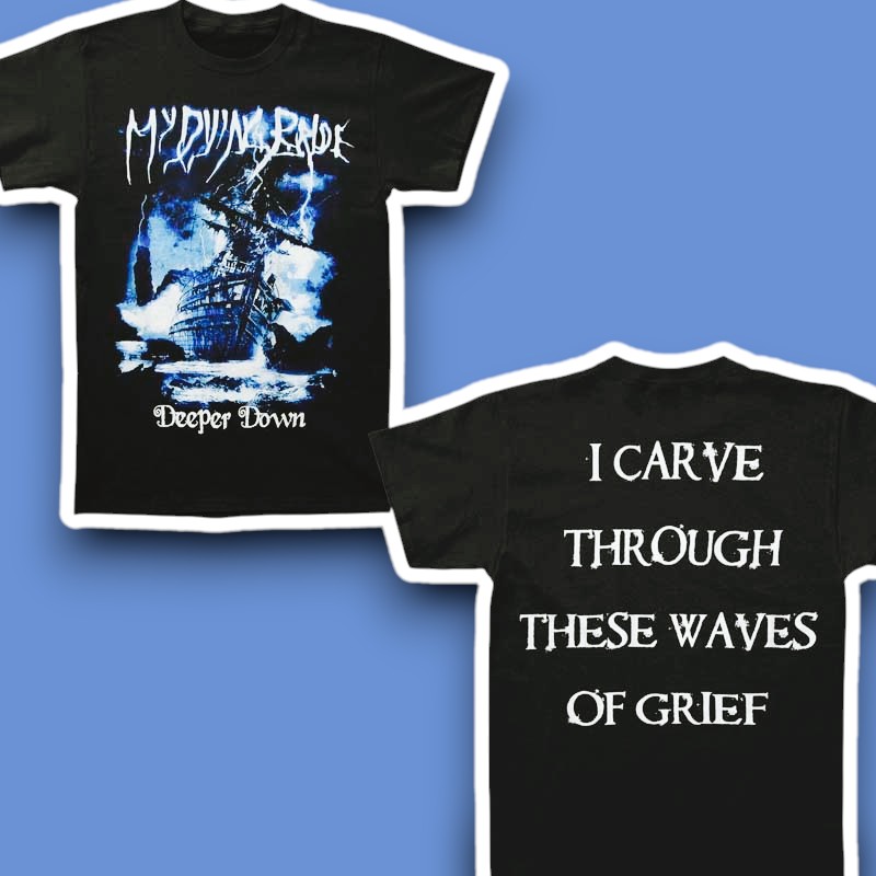 My Dying Bride Deeper Down 2006 T-Shirt Men Women
