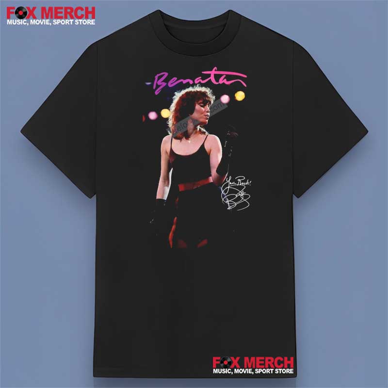 Pat Benatar in 1983 Signature Unisex T-Shirt