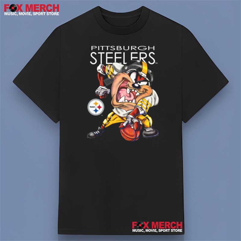 Pittsburgh Steelers Taz Looney Tunes Graphic Unisex T-Shirt