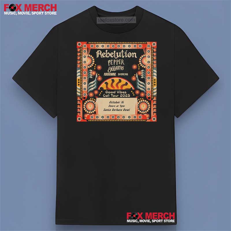 Rebelution Pepper Tour 2025 Shirt