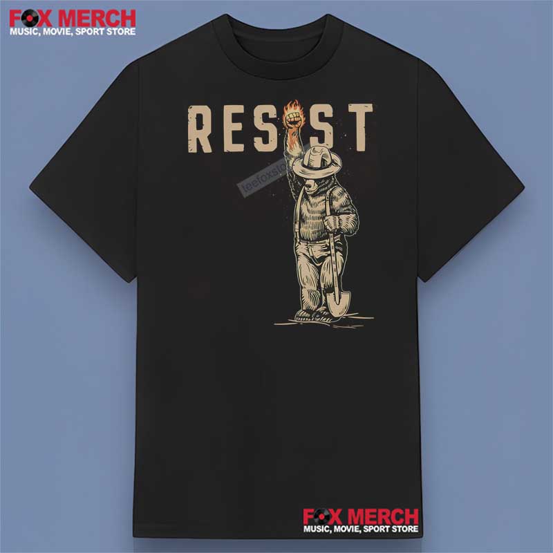 Resist - Smokey Bear - National Park Forest Conservation Shirt