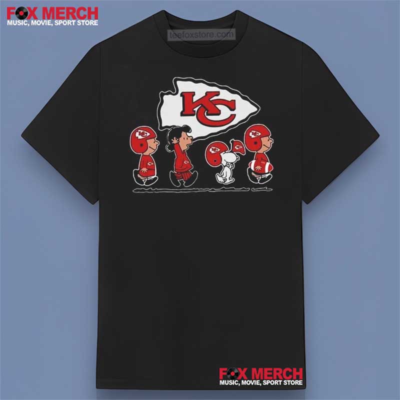 Snoopy x Kansas City Chiefs Shirt Men Women