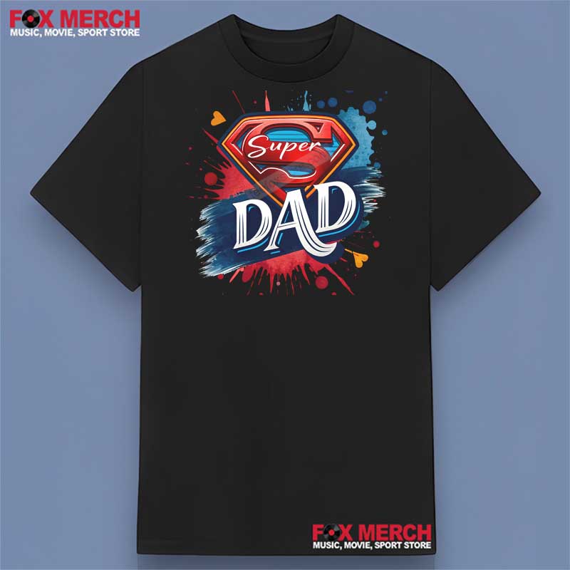 Super Dad - Superman Logo - Father's Day Shirt