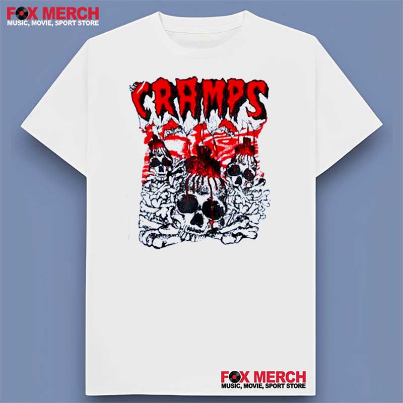 The Cramps Skull Retro 80s Unisex T-Shirt