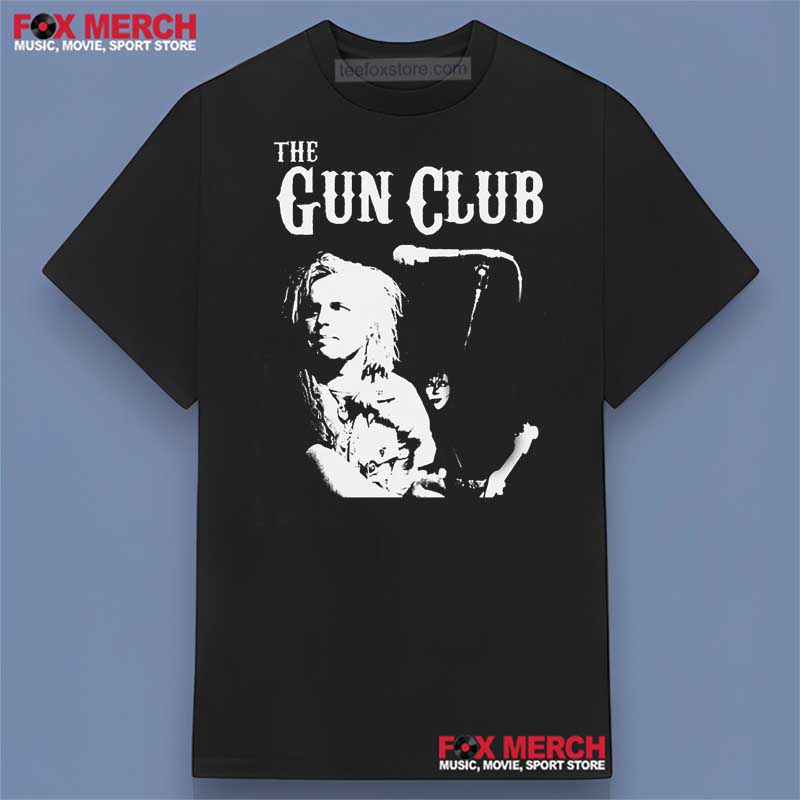 The Gun Club Music Band Black Shirt